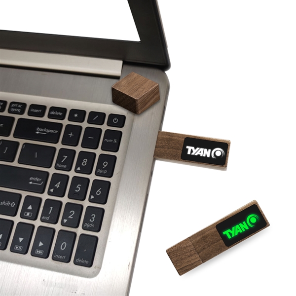 Lamon Avenue Walnut Light-Up USB - Lamon Avenue Walnut Light-Up USB - Image 1 of 5