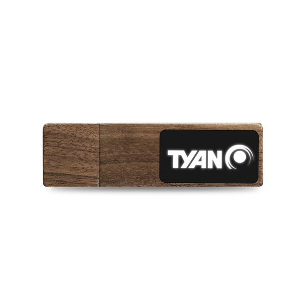 Lamon Avenue Walnut Light-Up USB - Lamon Avenue Walnut Light-Up USB - Image 2 of 5