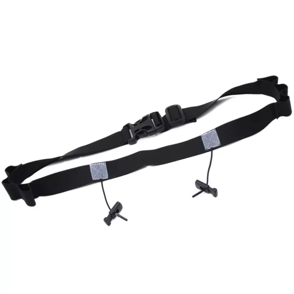 Reflective Multifunction Race Number Belt - Reflective Multifunction Race Number Belt - Image 2 of 3