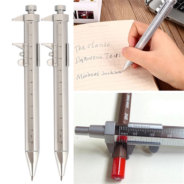 Multi-Functional Stainless Steel Vernier Caliper Pen - Multi-Functional Stainless Steel Vernier Caliper Pen - Image 5 of 7