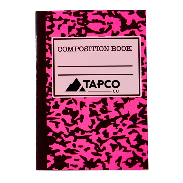 Mini Neon Composition Notebook - Mini Neon Composition Notebook - Image 3 of 4