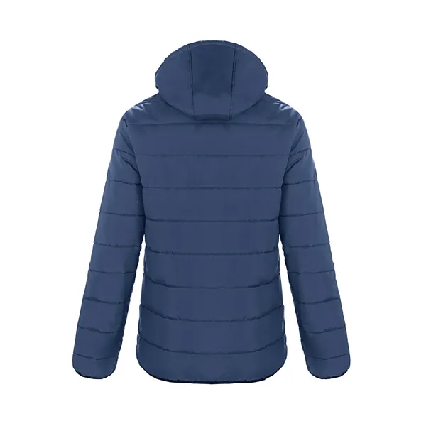 Ladies Glacial Puffy Jacket with Detachable Hood - Ladies Glacial Puffy Jacket with Detachable Hood - Image 5 of 10