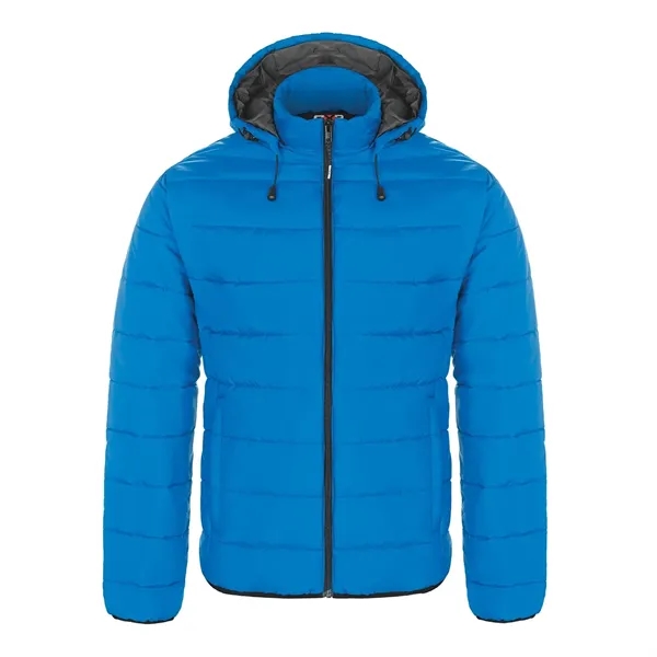 Men's Glacial Puffy Jacket with Detachable Hood - Men's Glacial Puffy Jacket with Detachable Hood - Image 4 of 9