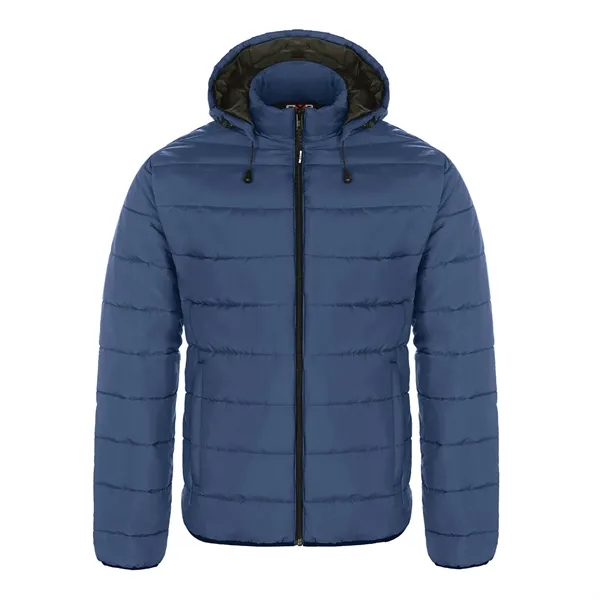 Men's Glacial Puffy Jacket with Detachable Hood - Men's Glacial Puffy Jacket with Detachable Hood - Image 3 of 9