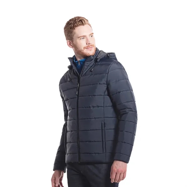 Men's Glacial Puffy Jacket with Detachable Hood - Men's Glacial Puffy Jacket with Detachable Hood - Image 0 of 9