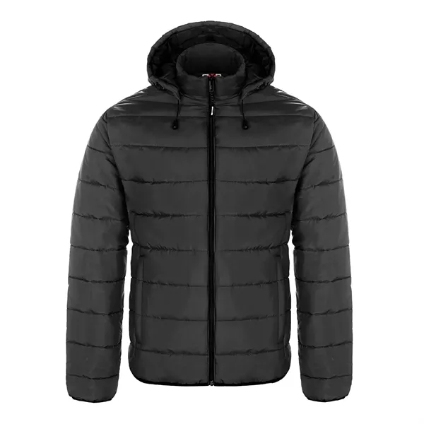 Men's Glacial Puffy Jacket with Detachable Hood - Men's Glacial Puffy Jacket with Detachable Hood - Image 7 of 9