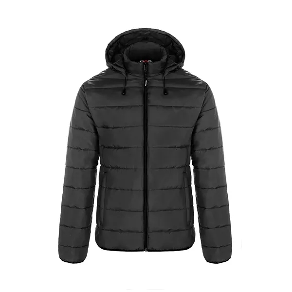 Ladies Glacial Puffy Jacket with Detachable Hood - Ladies Glacial Puffy Jacket with Detachable Hood - Image 4 of 10