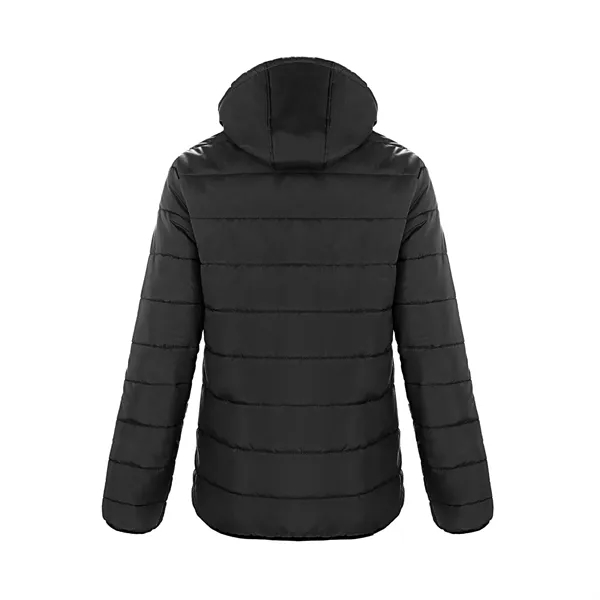 Ladies Glacial Puffy Jacket with Detachable Hood - Ladies Glacial Puffy Jacket with Detachable Hood - Image 7 of 10