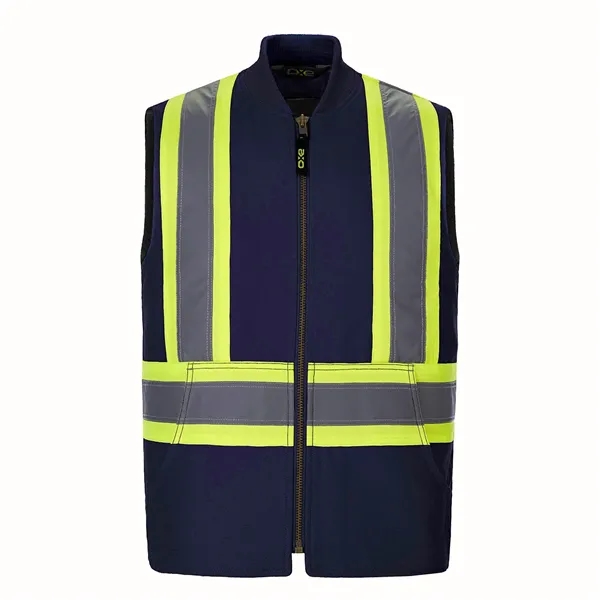 Titan Men's Hi-Vis Vest with Sherpa Lining - Titan Men's Hi-Vis Vest with Sherpa Lining - Image 9 of 10