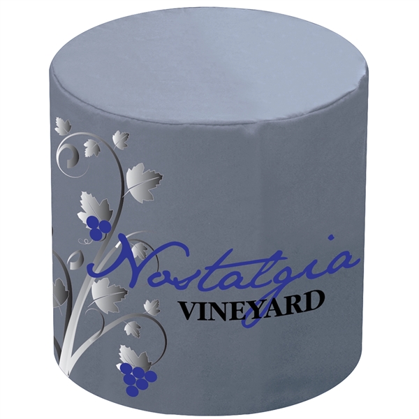 30" Round Customized Fitted Style Table Cover - 30" Round Customized Fitted Style Table Cover - Image 0 of 0