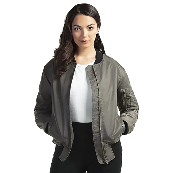 Ladies Insulated Bomber - Ladies Insulated Bomber - Image 1 of 8