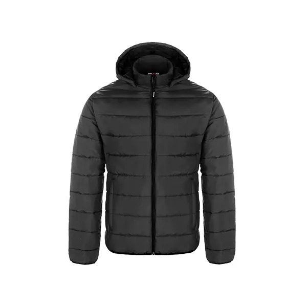 Youth Glacial Puffy Jacket with Detachable Hood - Youth Glacial Puffy Jacket with Detachable Hood - Image 1 of 6