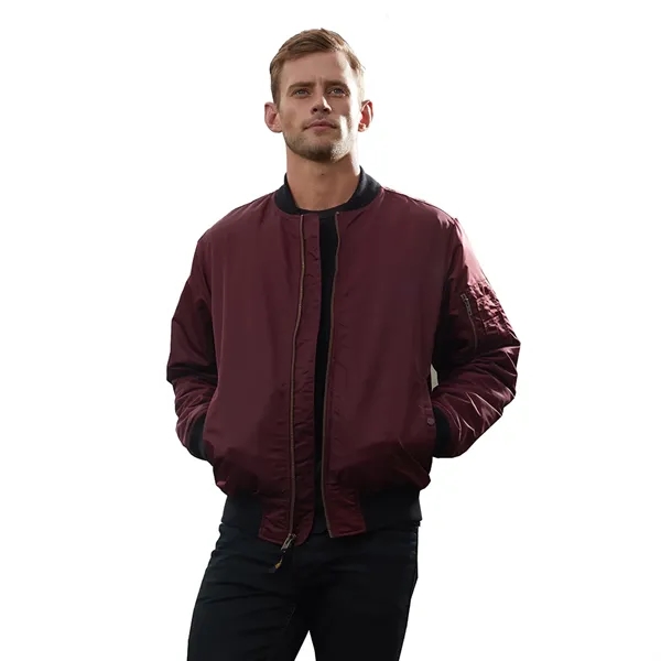 Men's Insulated Bomber - Men's Insulated Bomber - Image 6 of 15