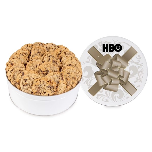 Custom Fresh Beginnings Oatmeal Raisin Cookie Tin (Large)