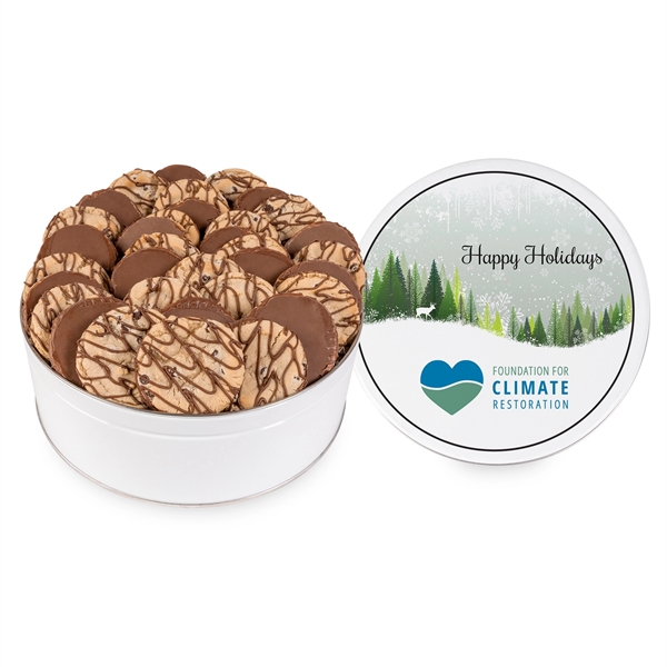 Custom Dreamy Drizzle Chocolate Chip Cookie Tin (Large)