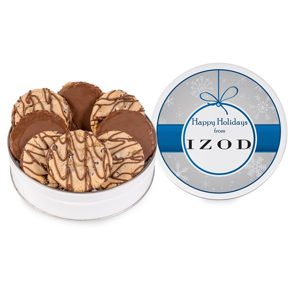 Custom Dreamy Drizzle Chocolate Chip Cookie Tin (Small)