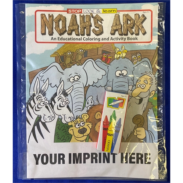 Noah's Ark Coloring And Activity Book Fun Pack - Noah's Ark Coloring And Activity Book Fun Pack - Image 0 of 3