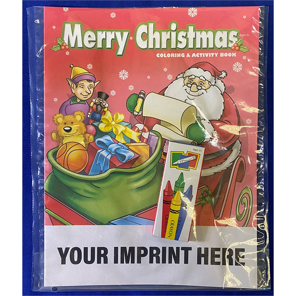 Merry Christmas Coloring Book Fun Pack - Merry Christmas Coloring Book Fun Pack - Image 0 of 3