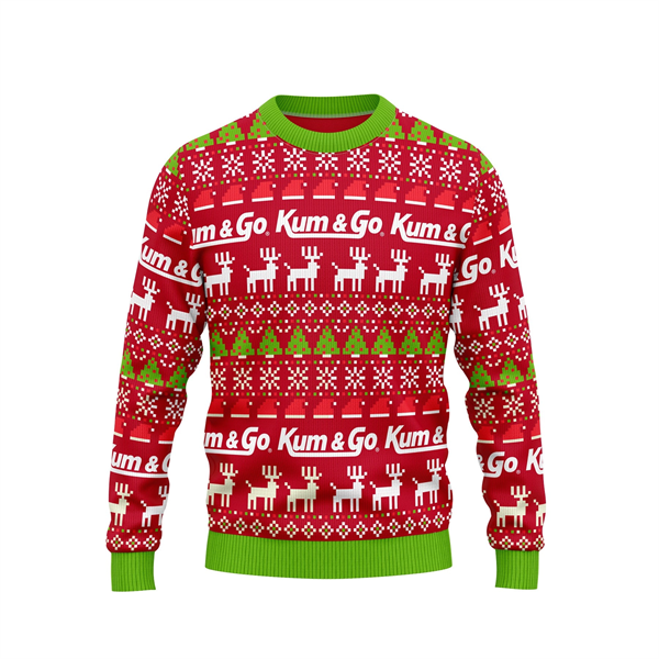 Small Run Custom Knit Ugly Christmas Sweater - Small Run Custom Knit Ugly Christmas Sweater - Image 0 of 1