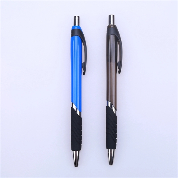 Retractable Ballpoint Pen, Medium Point, 1.0mm, Black Ink - Retractable Ballpoint Pen, Medium Point, 1.0mm, Black Ink - Image 0 of 2