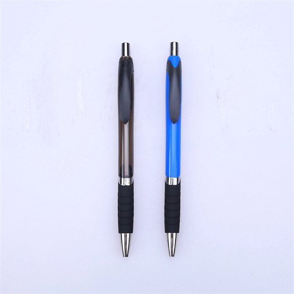 Retractable Ballpoint Pen, Medium Point, 1.0mm, Black Ink - Retractable Ballpoint Pen, Medium Point, 1.0mm, Black Ink - Image 1 of 2