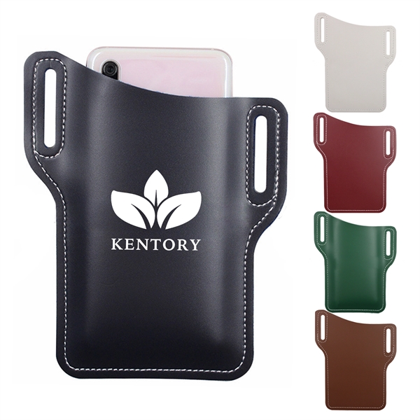 Pu Phone Holster Waist Pouch - Pu Phone Holster Waist Pouch - Image 0 of 1