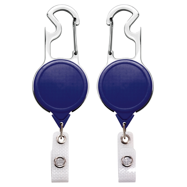 Carabiner Bottle Opener Badge Reel - Carabiner Bottle Opener Badge Reel - Image 5 of 8