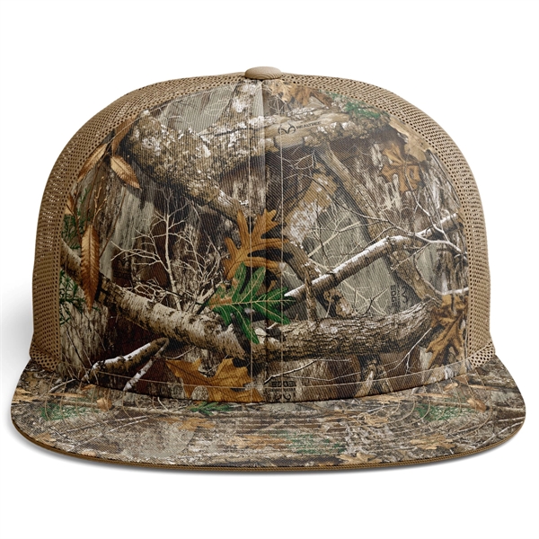 TUF™ Realtree® Flat Bill Trucker Hat Camo Mesh Caps - TUF™ Realtree® Flat Bill Trucker Hat Camo Mesh Caps - Image 1 of 11