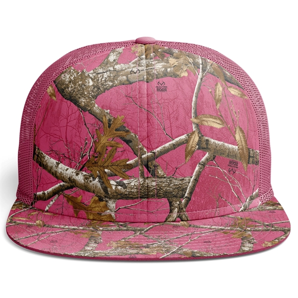 TUF™ Realtree® Flat Bill Trucker Hat Camo Mesh Caps - TUF™ Realtree® Flat Bill Trucker Hat Camo Mesh Caps - Image 3 of 11