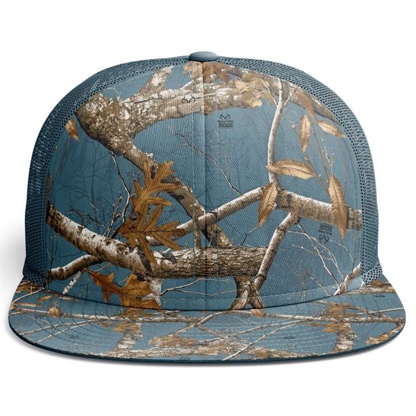 TUF™ Realtree® Flat Bill Trucker Hat Camo Mesh Caps - TUF™ Realtree® Flat Bill Trucker Hat Camo Mesh Caps - Image 9 of 11