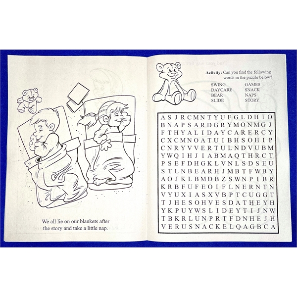 Daycare Fun Coloring and Activity Book - Daycare Fun Coloring and Activity Book - Image 2 of 2