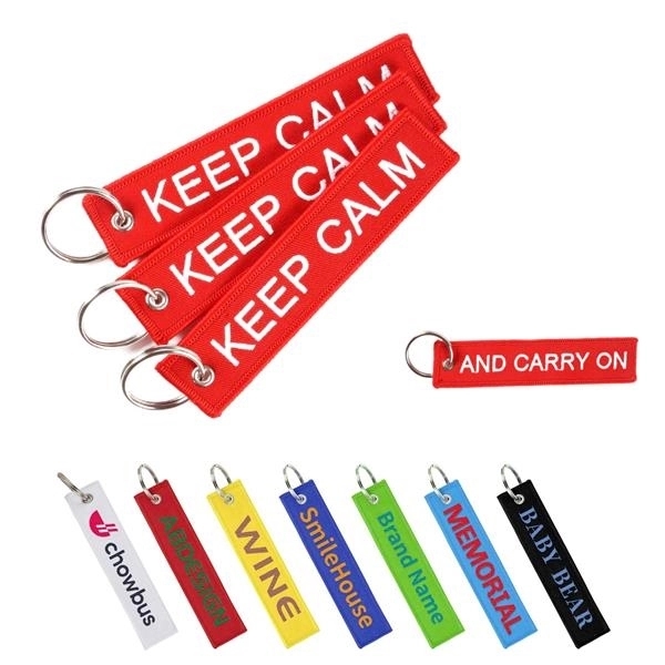 Embroidered Flight Keytag - Embroidered Flight Keytag - Image 0 of 10