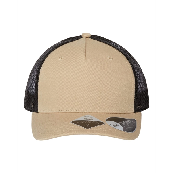 Atlantis Headwear Sustainable Five-Panel Trucker Cap - Atlantis Headwear Sustainable Five-Panel Trucker Cap - Image 17 of 27