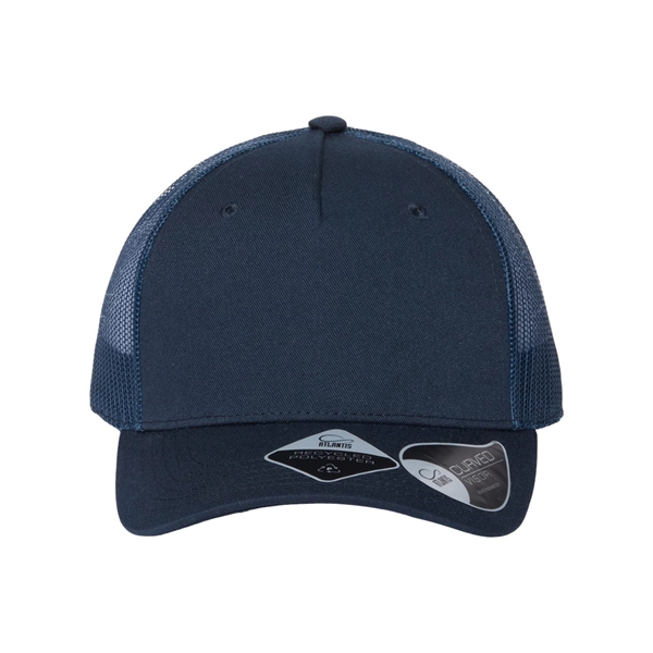 Atlantis Headwear Sustainable Five-Panel Trucker Cap - Atlantis Headwear Sustainable Five-Panel Trucker Cap - Image 18 of 27