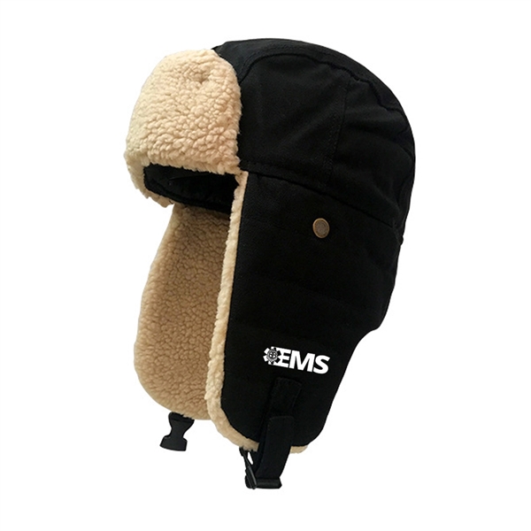 Winter Trapper Hunting Hat with Fleece - Winter Trapper Hunting Hat with Fleece - Image 0 of 3