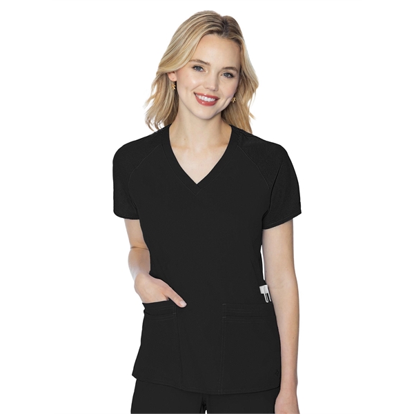 Med Couture - MC Touch - Women's 6-Pocket Raglan Sleeve Top - Med Couture - MC Touch - Women's 6-Pocket Raglan Sleeve Top - Image 0 of 19