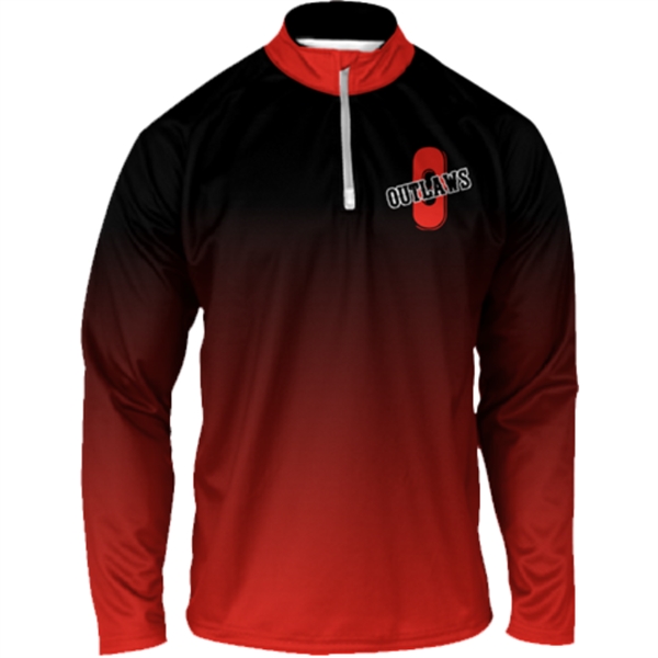 Custom Sublimated Elite Quarter Zips - Custom Sublimated Elite Quarter Zips - Image 0 of 3