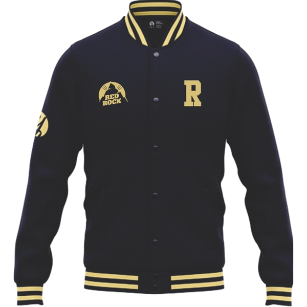 Youth Sublimated Elite Varsity Jacket - Youth Sublimated Elite Varsity Jacket - Image 2 of 3
