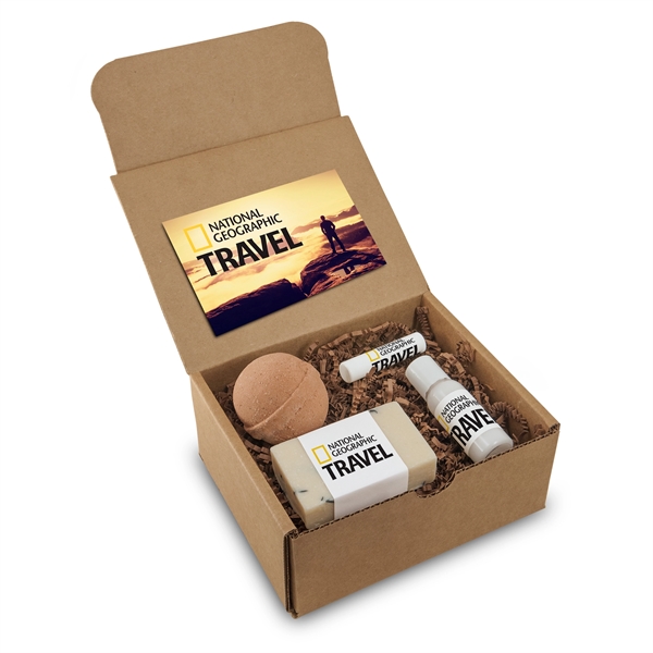 Wellness Gift Set- Soap, Bath Bomb, Lip Balm, Lotion - Wellness Gift Set- Soap, Bath Bomb, Lip Balm, Lotion - Image 0 of 0