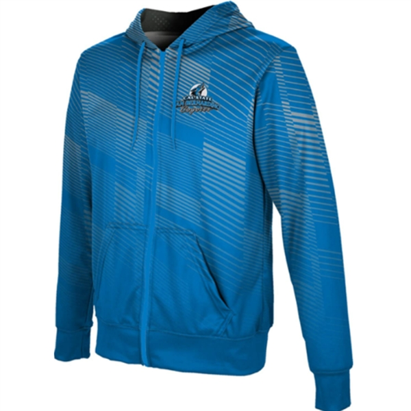 Custom Sublimated Full-Zip Hoodie - Custom Sublimated Full-Zip Hoodie - Image 3 of 4