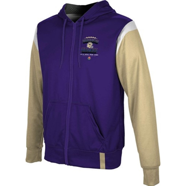 Custom Sublimated Full-Zip Hoodie - Custom Sublimated Full-Zip Hoodie - Image 3 of 4