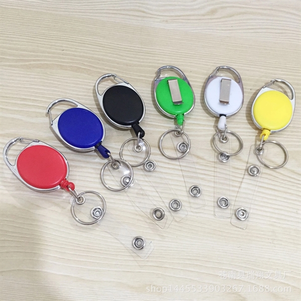 Retractable Badge Holders With Back Clip - Retractable Badge Holders With Back Clip - Image 5 of 5