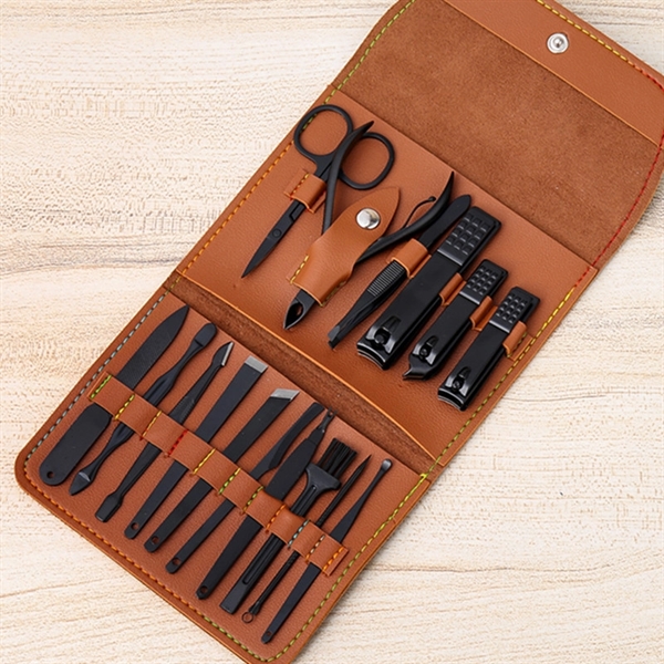 16 Pcs Pedicure Kit Nail Clipper Set - 16 Pcs Pedicure Kit Nail Clipper Set - Image 5 of 5