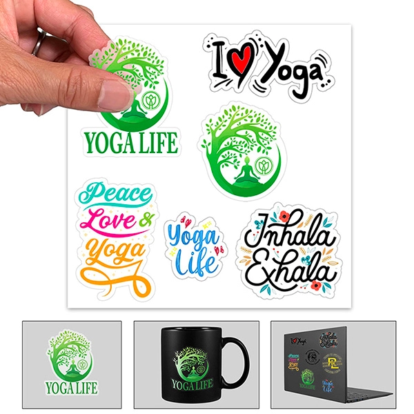 Sticker Sheet Full Color Custom Shape Removable Vinyl - Sticker Sheet Full Color Custom Shape Removable Vinyl - Image 1 of 23