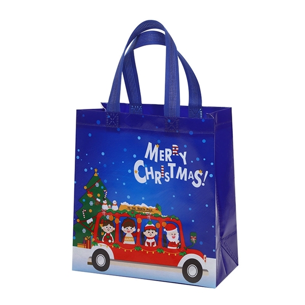 Christmas Reusable Tote Bag - Christmas Reusable Tote Bag - Image 2 of 2