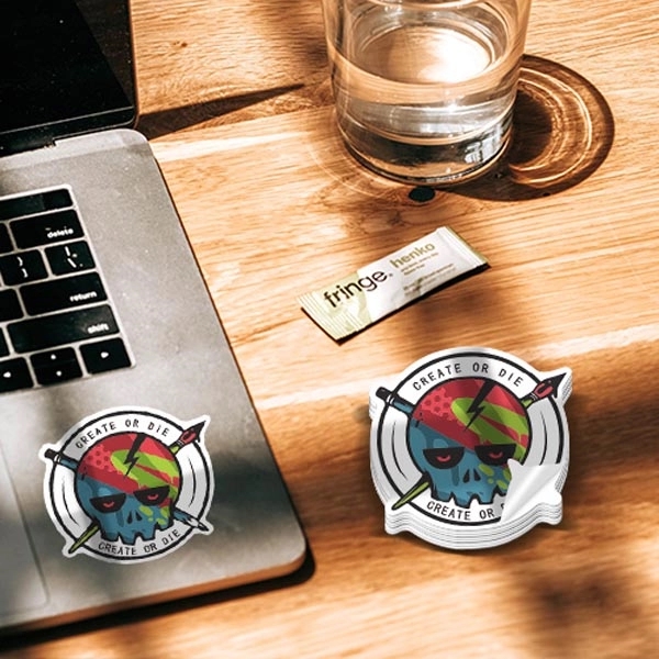 3" Custom Logo Sticker