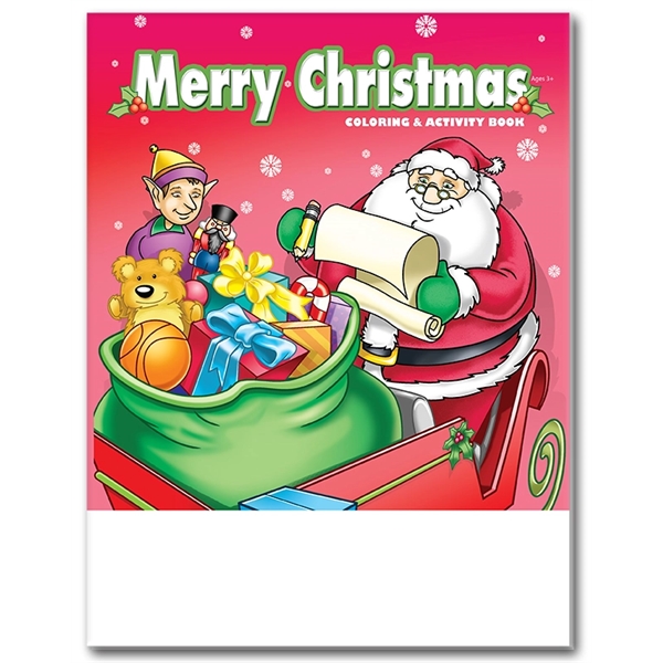 Merry Christmas Coloring Book Fun Pack - Merry Christmas Coloring Book Fun Pack - Image 3 of 3