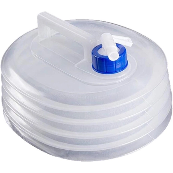 Outdoor Folding Bucket with Faucet - Outdoor Folding Bucket with Faucet - Image 0 of 4