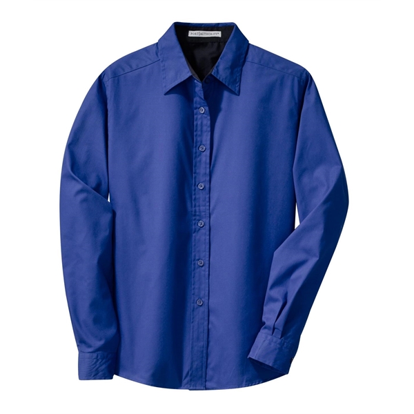 Port Authority Women's Long Sleeve Easy Care Shirt. - Port Authority Women's Long Sleeve Easy Care Shirt. - Image 140 of 153