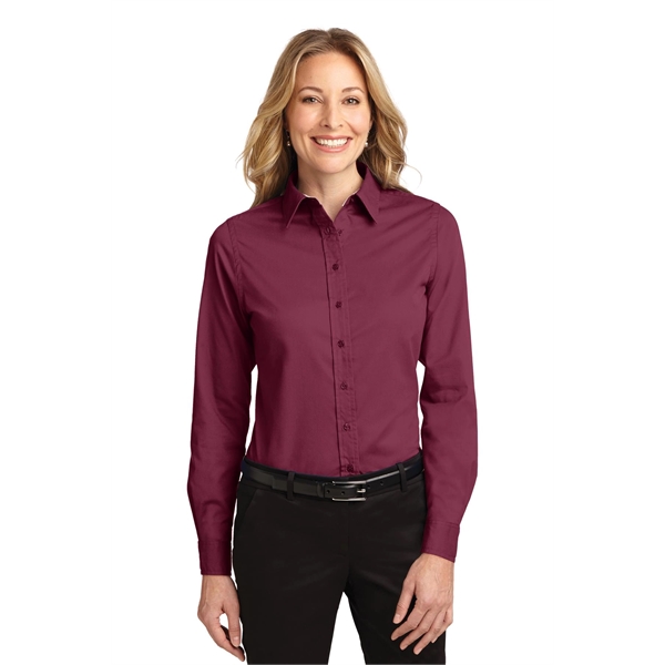 Port Authority Women's Long Sleeve Easy Care Shirt. - Port Authority Women's Long Sleeve Easy Care Shirt. - Image 142 of 153